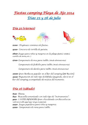 Fiestas Camping 2014 - 1