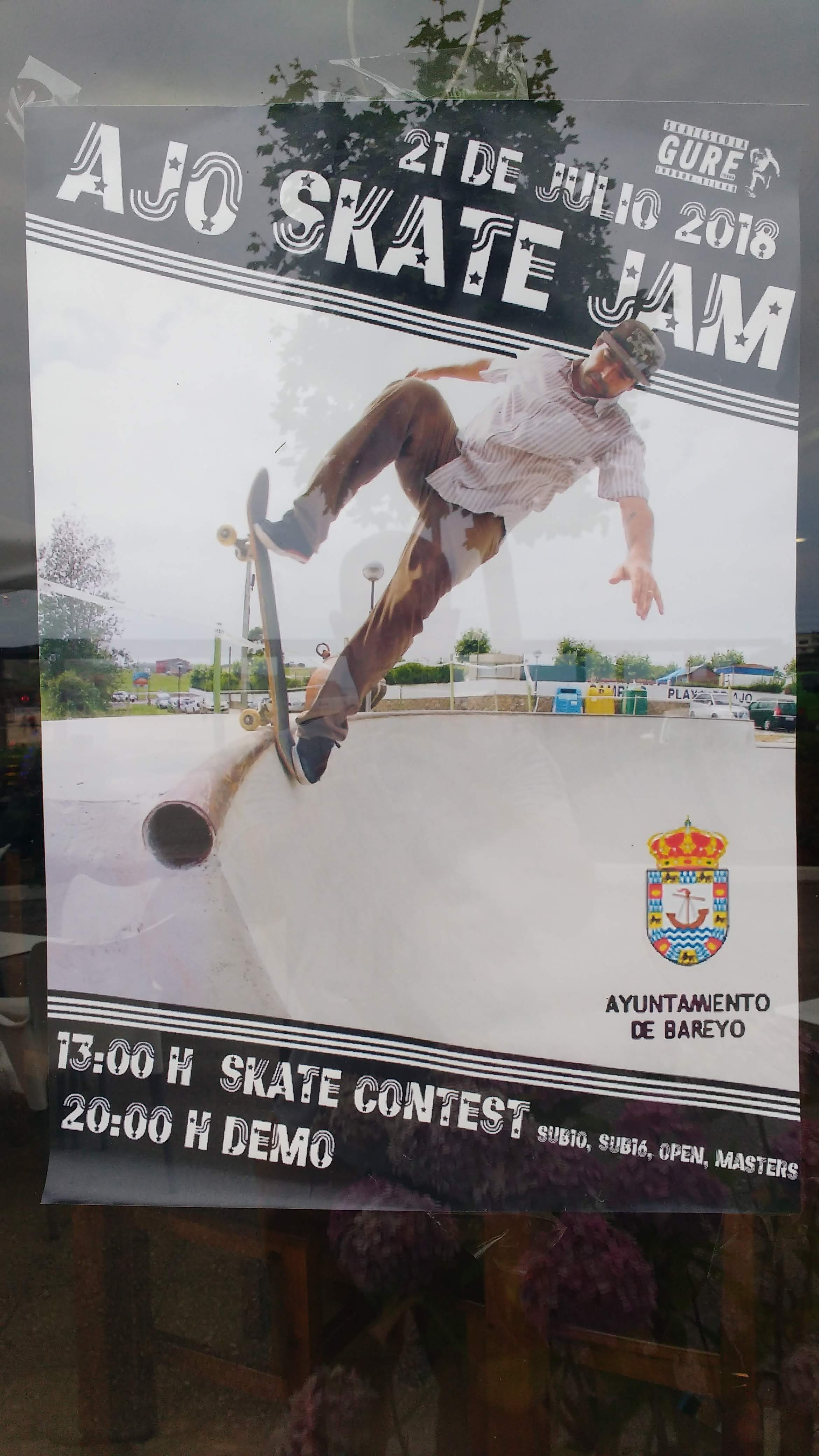 Concurso skateboard 2018 Ajo